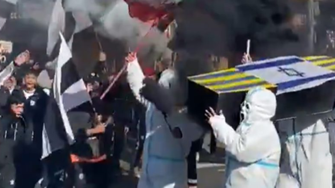 Acto xenofobo en el partido all boys atlanta