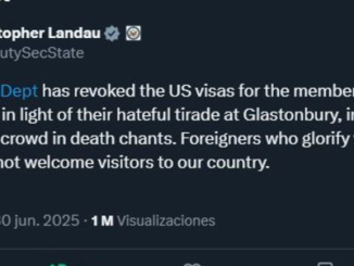 Cuando llegan las sanciones: Caso Bob Vylan